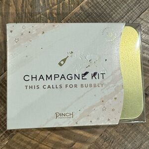 Champagne Kit. This Calls For Bubbly. Pinch Provisions.